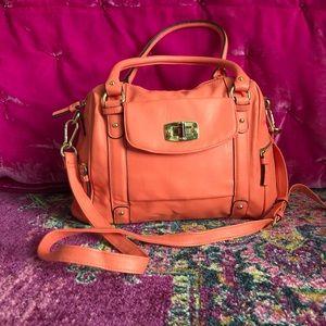 Coral Mossimo Cross Body Satchel